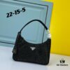 Prada 2021 New Sparkling Rhinestone Hobo Bag with Box
