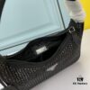 Prada 2021 New Sparkling Rhinestone Hobo Bag with Box