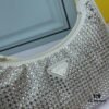 Prada 2021 New Sparkling Rhinestone Hobo Bag with Box