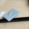 Prada Bestselling Card Holder Unisex Mini Card Case Black Model 1MC025 Triangle Logo Series Nine Colors Available