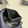 Prada Bestselling Card Holder Unisex Small Wallet Black 1MC025 Diagonal Triangle Pattern Cross-Grain Calfskin Leather 6 Card Slots with Center Compartment