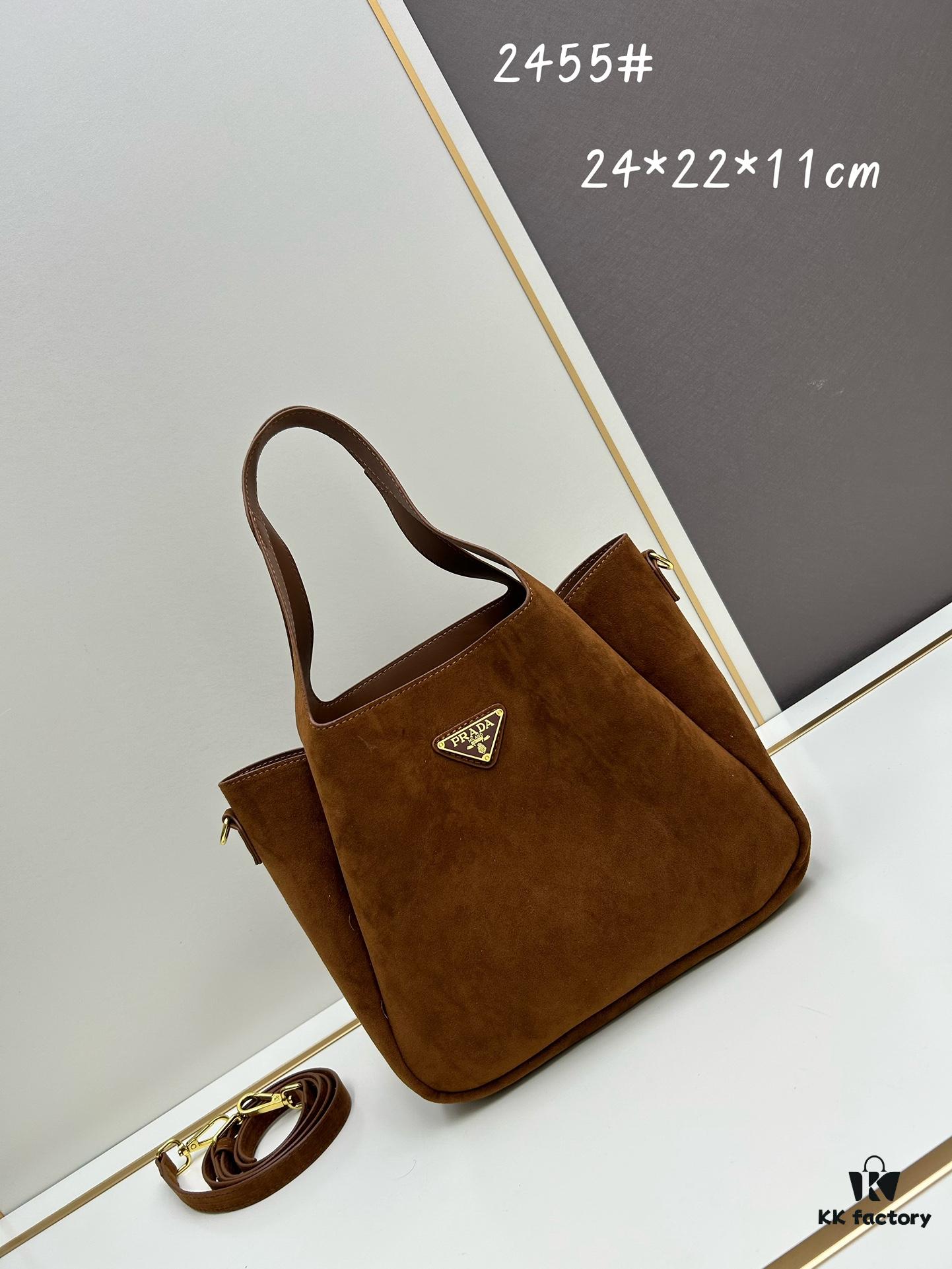 Large Saffiano Leather Tote Bag with Box @Cai Zhuoean Sa WITH PRADA