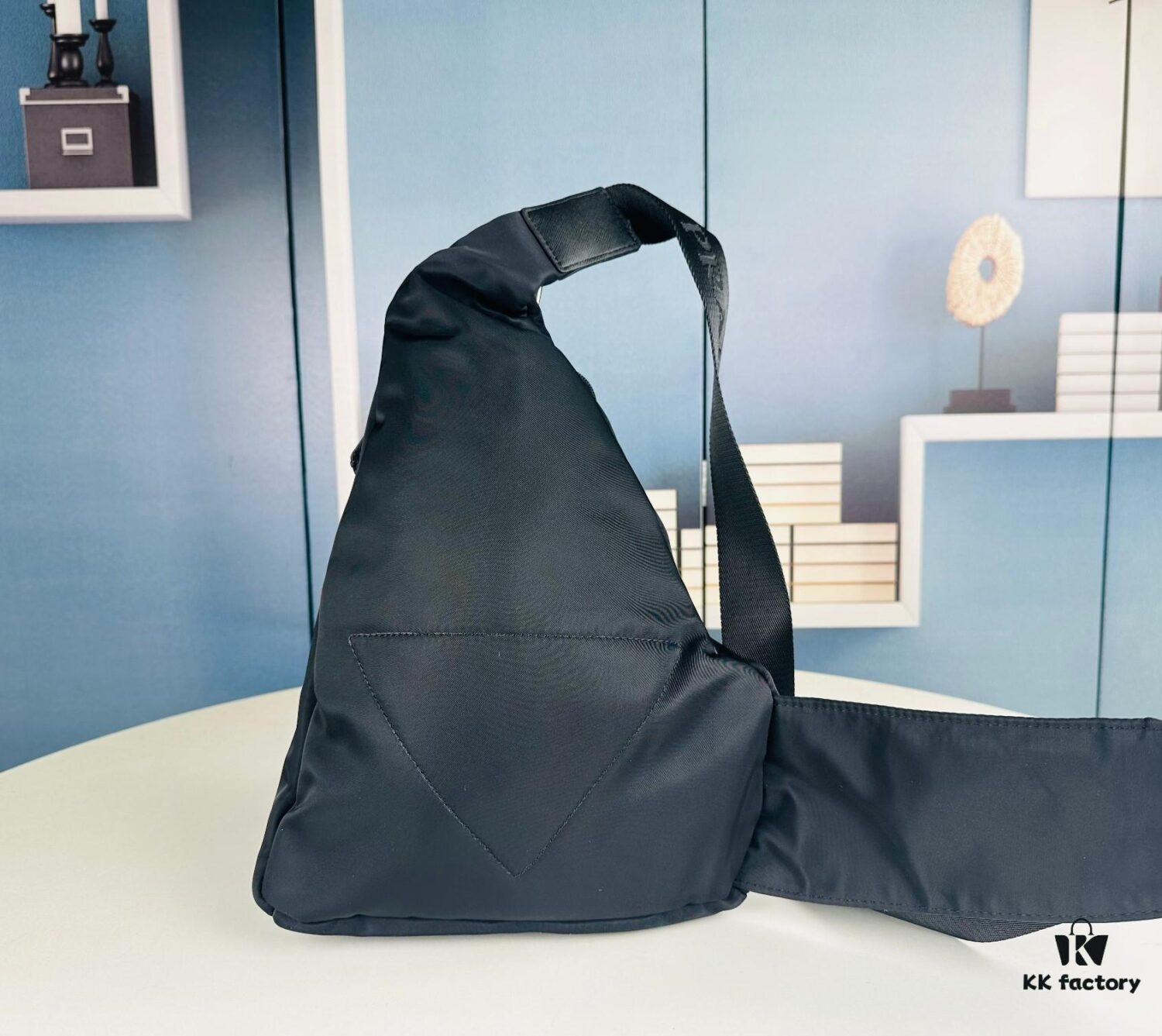 PRADA! 100% Authentic! Latest Model Chest Bag, Shoulder Bag! Imported Parachute Waterproof Fabric, Genuine Lamborghini Zipper, Pure Brushed Metal Hardware, Two Front Zippered Pockets, Lined with Imported Velvet Filling for a Soft, Elastic and Flexible Feel – Absolutely Amazing!