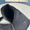 PRADA! 100% Authentic! Latest Model Chest Bag, Shoulder Bag! Imported Parachute Waterproof Fabric, Genuine Lamborghini Zipper, Pure Brushed Metal Hardware, Two Front Zippered Pockets, Lined with Imported Velvet Filling for a Soft, Elastic and Flexible Feel – Absolutely Amazing!