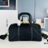 Prada Re-Edition 1978 Medium Size Recycled Nylon and Saffiano Leather Handbag with Box | Official Website Image! Store Display