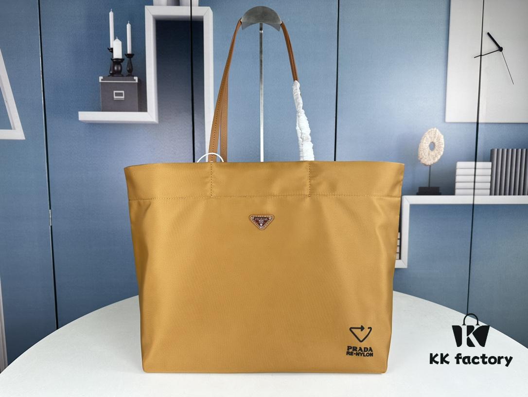 Prada Nylon Tote Bag, Black Lightweight Nylon Tote