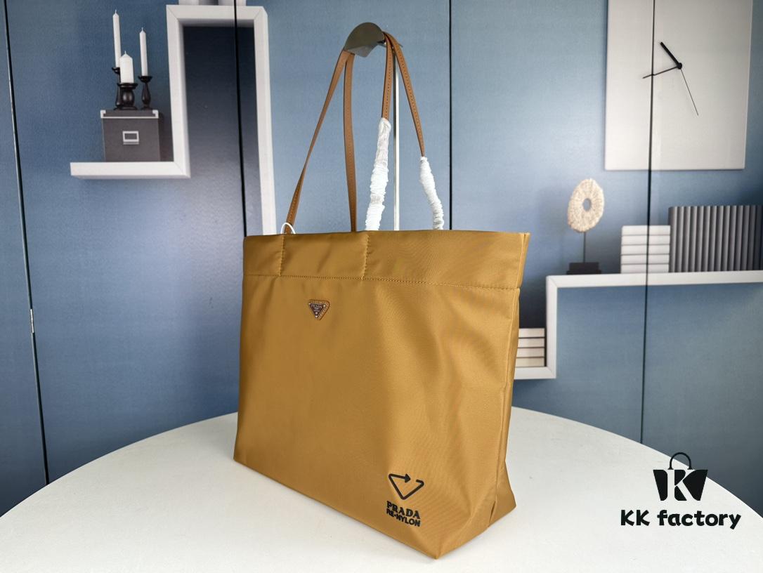 Prada Nylon Tote Bag, Black Lightweight Nylon Tote