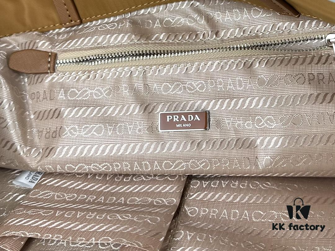 Prada Nylon Tote Bag, Black Lightweight Nylon Tote