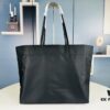Prada Nylon Tote Bag, Black Lightweight Nylon Tote, Spacious 40L Size Fits Large Laptop