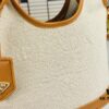 Small Size Prada New Linen Tote Bag