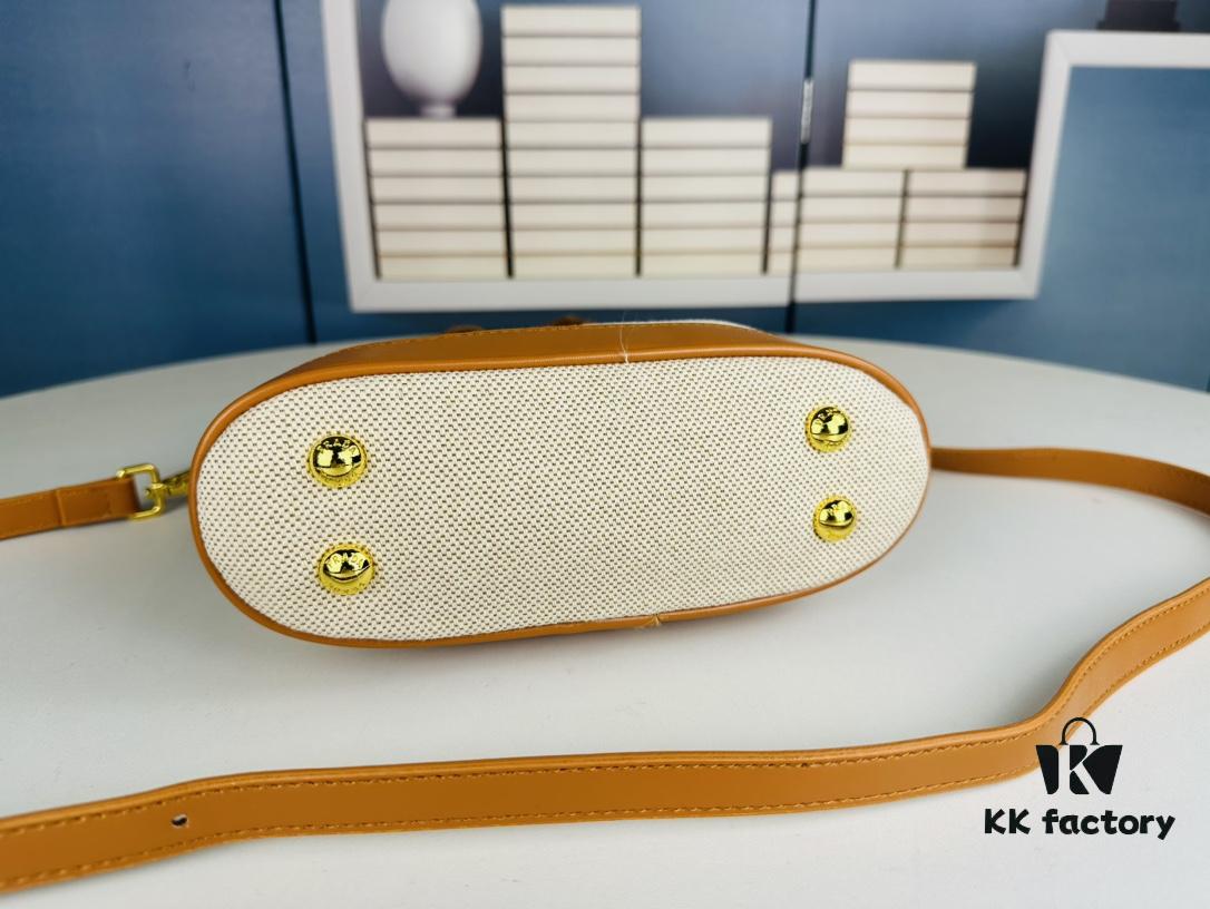 Small Size Prada New Linen Tote Bag