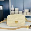 Prada New Raffia Camera Bag Model 2376