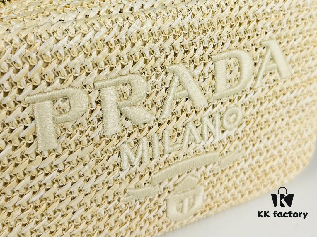 Prada New Raffia Camera Bag Model 2376