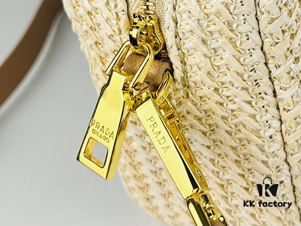 Prada New Raffia Camera Bag Model 2376