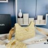 Small Size Prada Hobo Combo Raffia Woven Limited Edition Three-in-One Beach Bag with Box