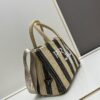 Prada Beautiful Wicker Basket Bag, Embrace the Summer with the Prada Raffia and Leather Tote