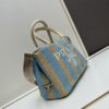 Prada Beautiful Wicker Basket Bag – Embrace the Summer with the Stylish Prada Rattan and Leather Tote