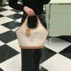 Large Size Prada New Linen Blend Tote Bag