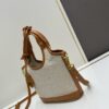 Small Prada New Linen Tote Bag