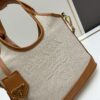 Small Prada New Linen Tote Bag