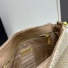 Raffia Woven Camera Bag, Model No. 2385, Box Size 20x12x8