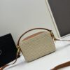 PRADA Woven Style Beautiful Bag with Box, Size 19x12x6, Model No. 2427