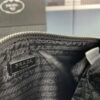 Prada 21K Tri-Fold Cross Texture Triangle Bag with Box