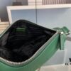 New Plain Weave Prada 21K Triple-in-One Triangle Bag