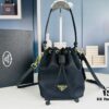Adorable Prada Mini Bucket Bag with Box, Size: Base Length 16 x Opening Length 23 x Height 18 x Thickness 10, Model No. 067