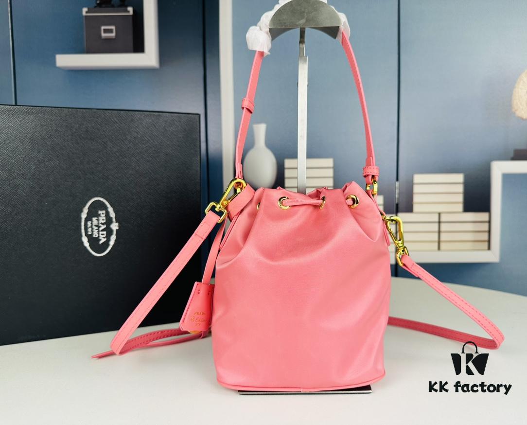 Adorable Prada Mini Bucket Bag - Model No. 067, Comes with Box