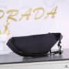 PRADA Classic Fashion Waist Bag, Lightweight Waterproof Fabric, Handcrafted Detailing, Style 1B0056, Size: W32 x H12