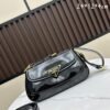 PRADA New Style Baguette Crossbody Bag (With Box) Size 24x12x4, Model No. 817, Full Grain Leather Version