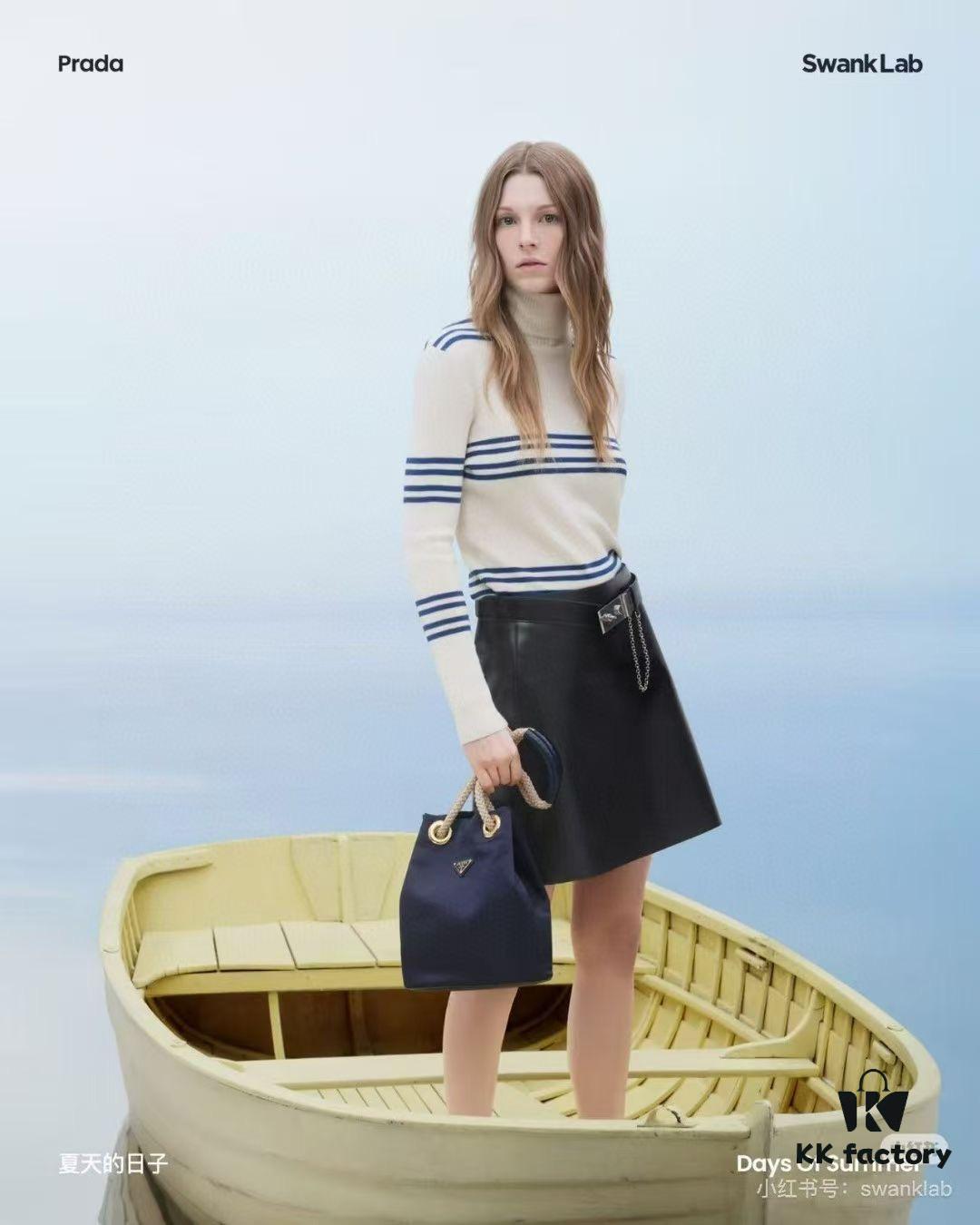 Prada Mariner Recycled Nylon Tote Bag