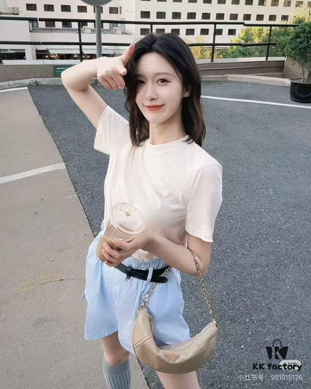 PRADA Re-Nylon Crescent Bag with Box Set