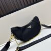 PRADA Re-Nylon Crescent Bag with Box ||| New Arrival