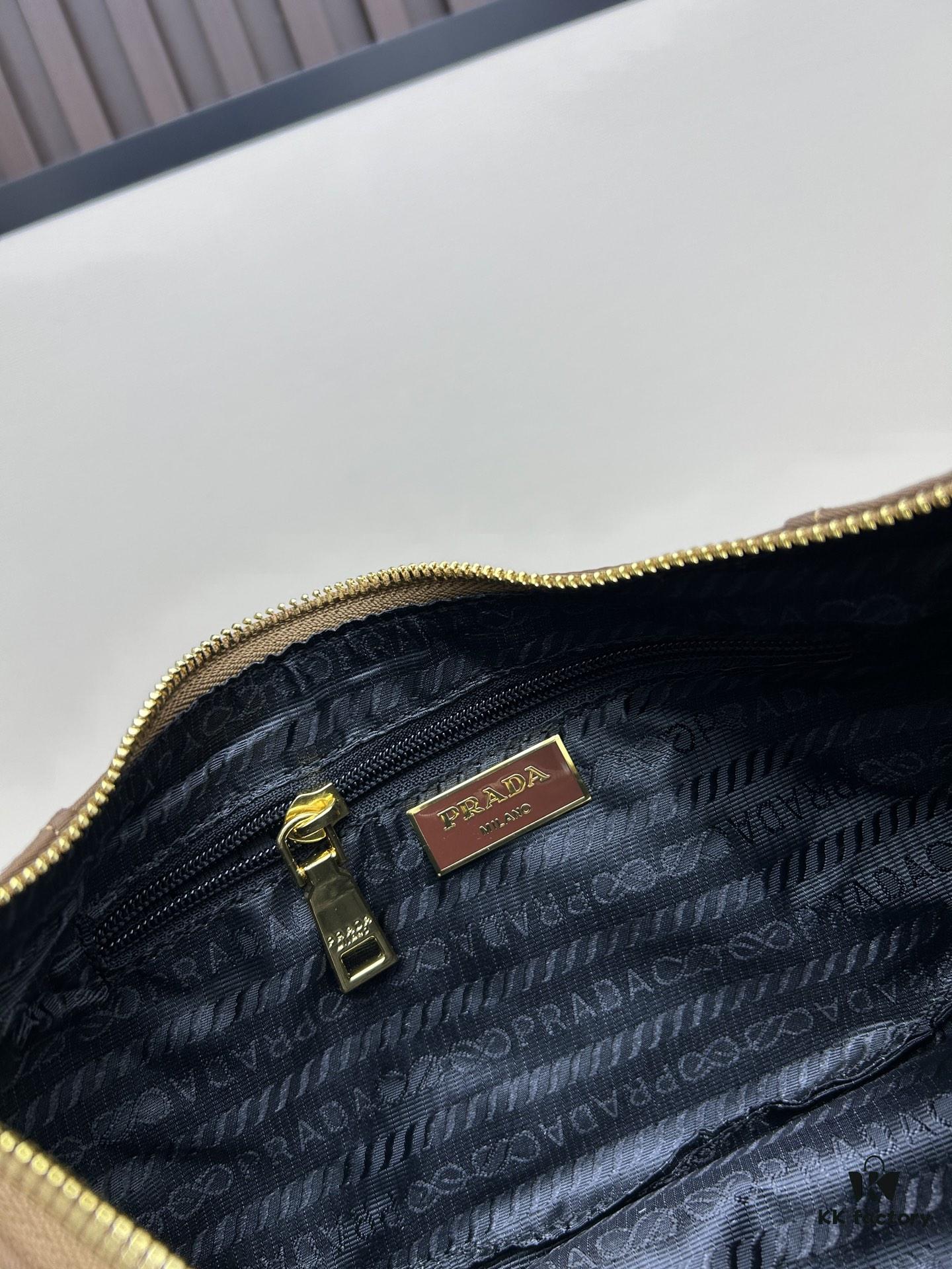 PRADA Re-Nylon Crescent Bag with Box