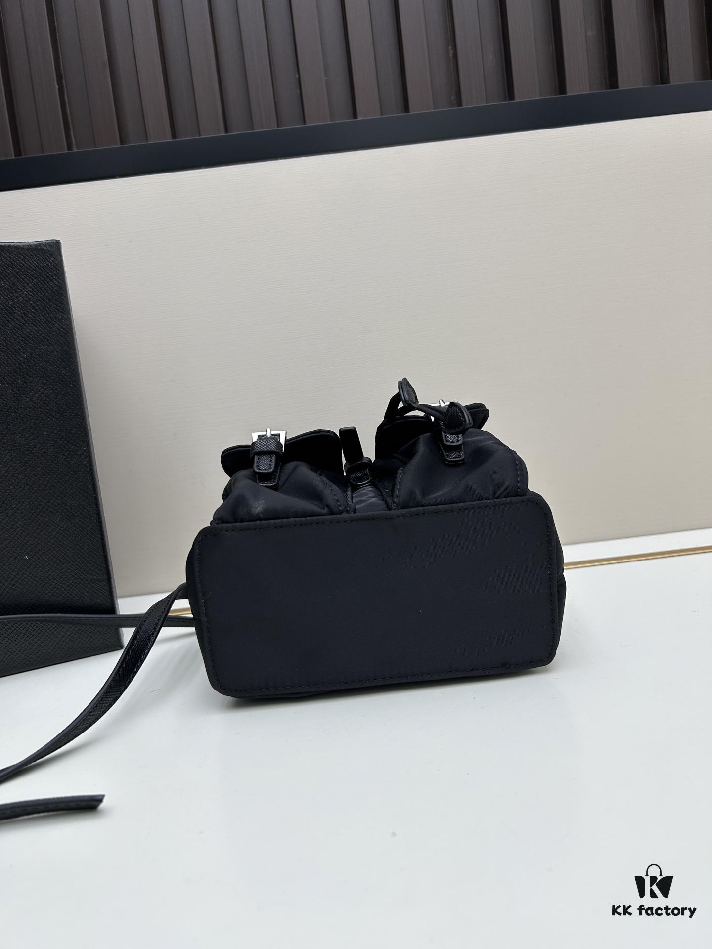 Prada Silver Logo Parachute Backpack – A Lifetime Companion