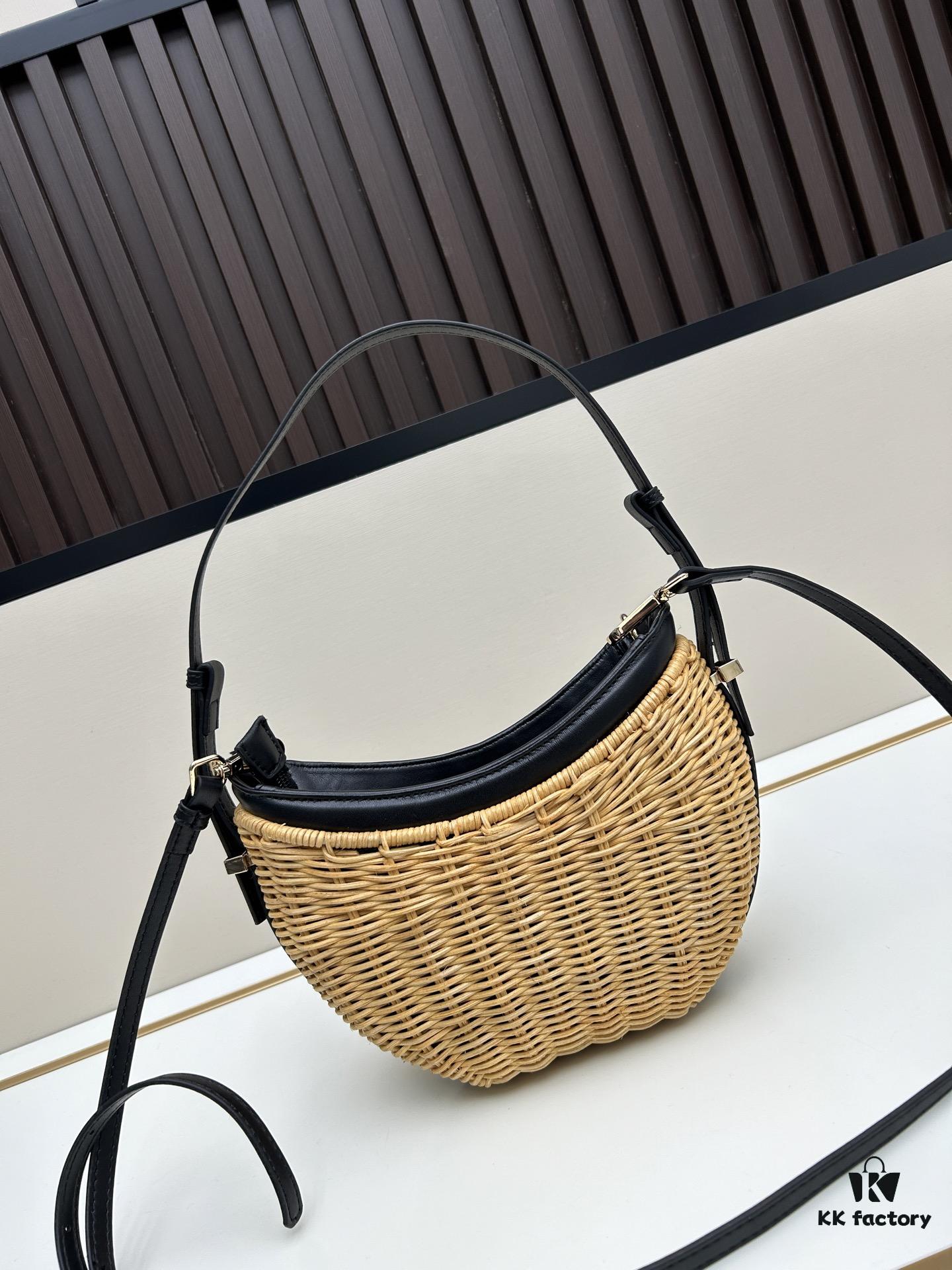 PRADA Woven Style Chic Bag with Box - Casual and Elegant