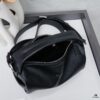 PRADA 25 Runway Unisex Aged Oil-Waxed Lambskin Boston Bag