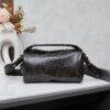 PRADA 25 Runway Edition Unisex Distressed Wax Leather Boston Bag