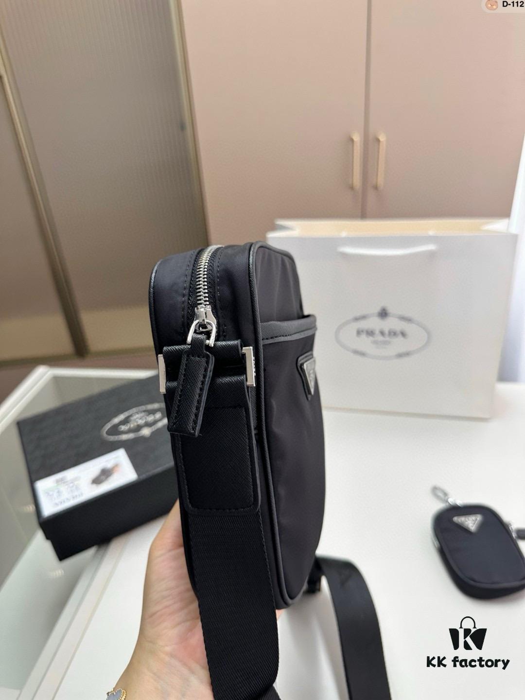 Prada Nylon Dual-Function Crossbody Bag