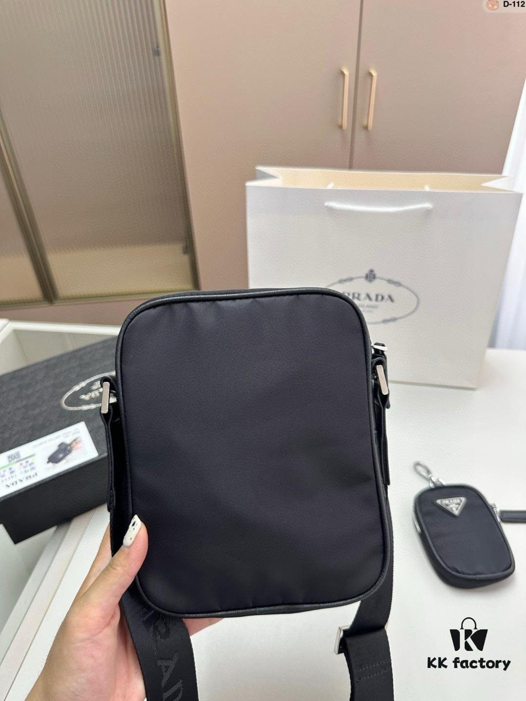 Prada Nylon Dual-Function Crossbody Bag