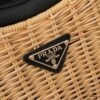 PRADA Woven Style Chic Bag with Box - Casual and Elegant