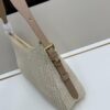 Prada Raffia Underarm Bag with Box
