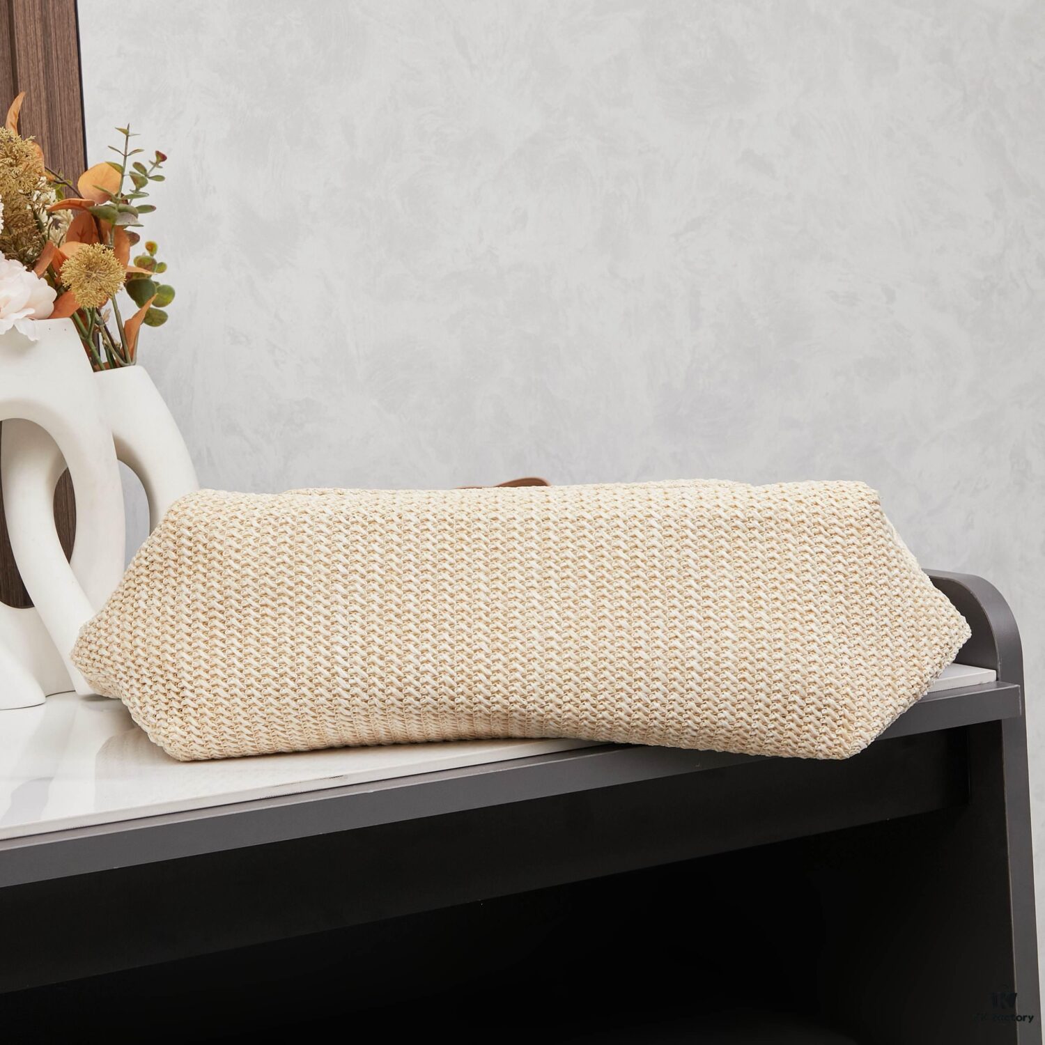 Prada Woven Straw Bag