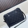 Prada Vintage Zipper Style Chain Quilted Crossbody Bag