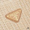 Prada Wicker Underarm Bag with Box