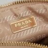 Prada Raffia Woven Triangle Bag with Box Packaging, 3D Logo, Lightweight Design, Metal Chain Included