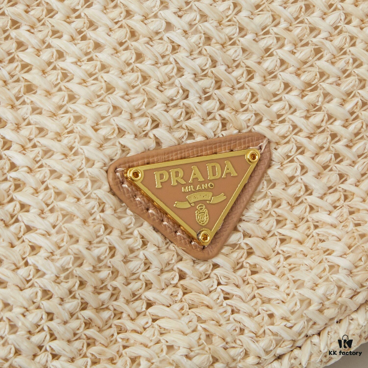Prada Woven Hobo Bag with Box