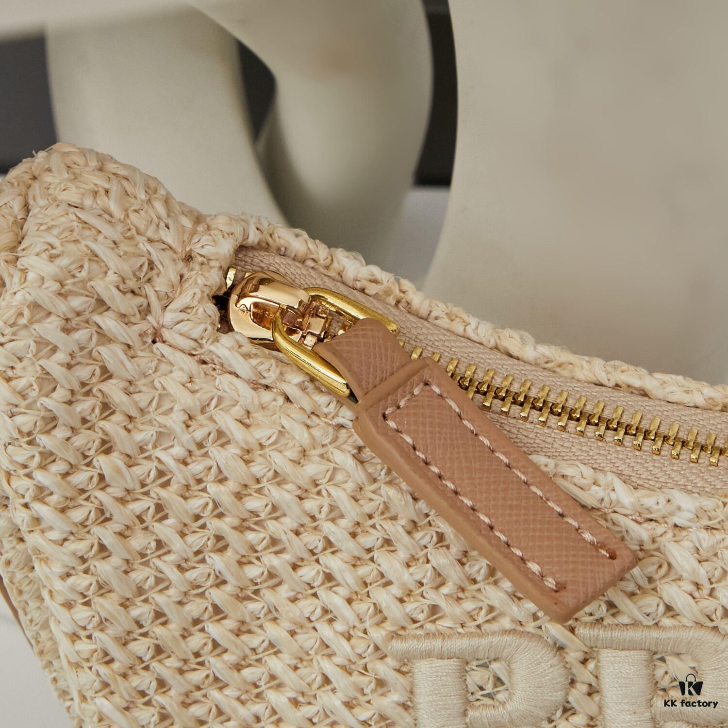 Prada Woven Hobo Bag with Box